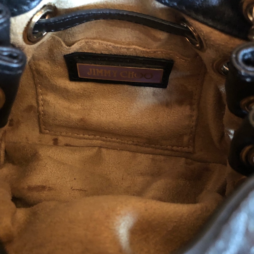 Jimmy Choo Mini Ramona Chain Bag Satchel 💯 - Picture 10 of 13